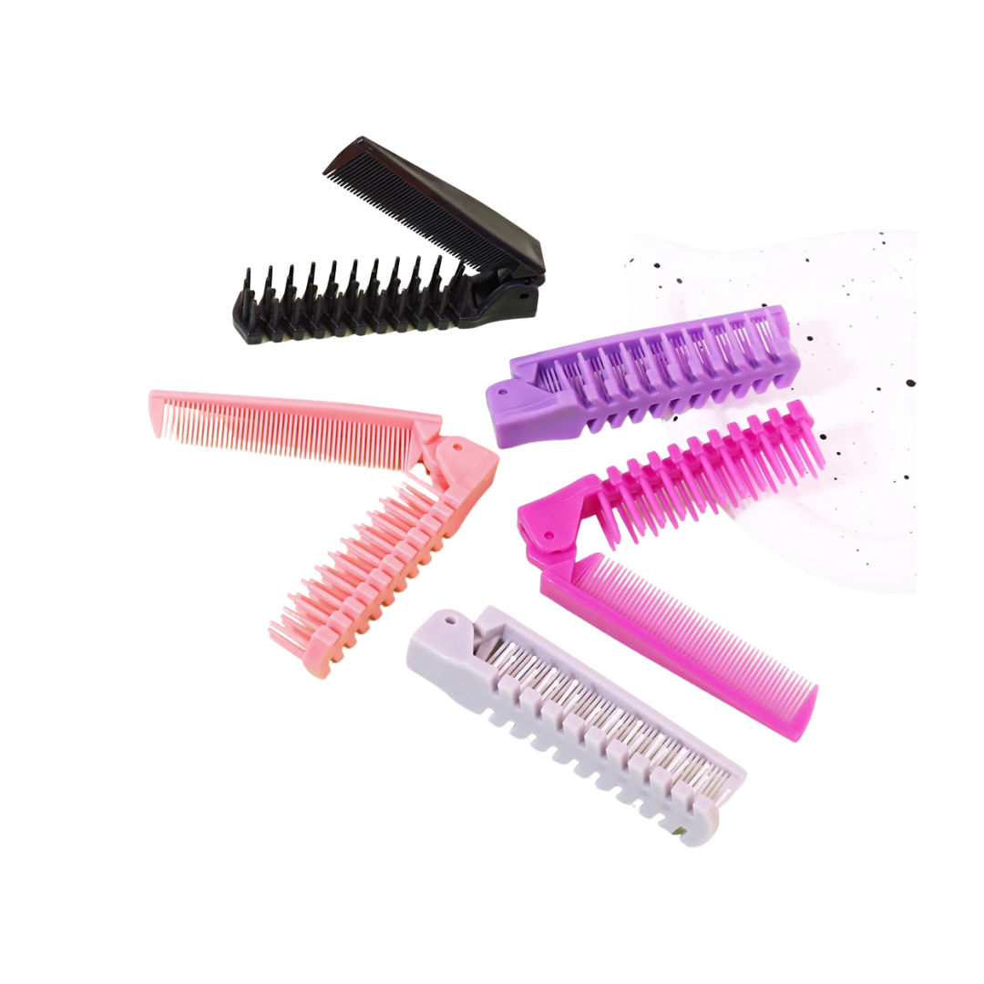folding styling comb
