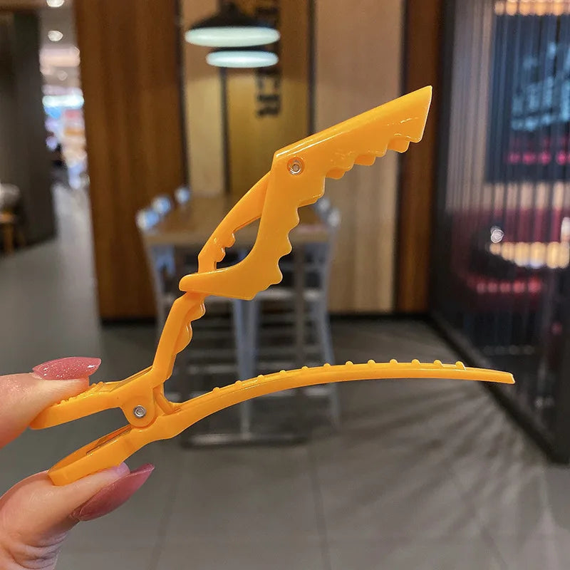 alligator hair clamps set