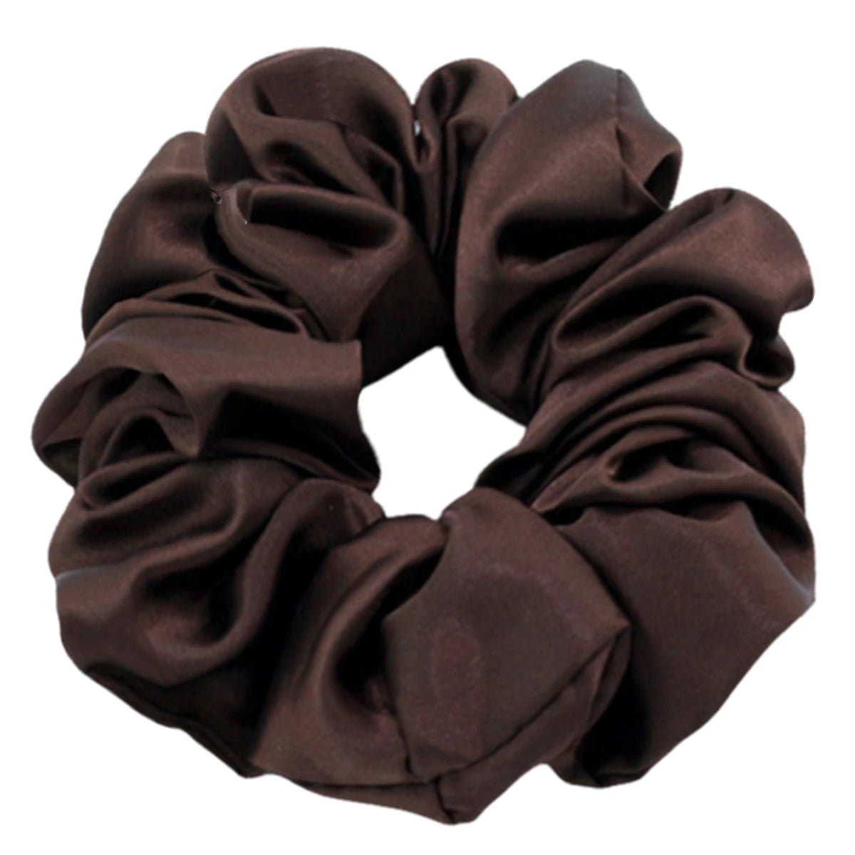 oversized satin scrunchie