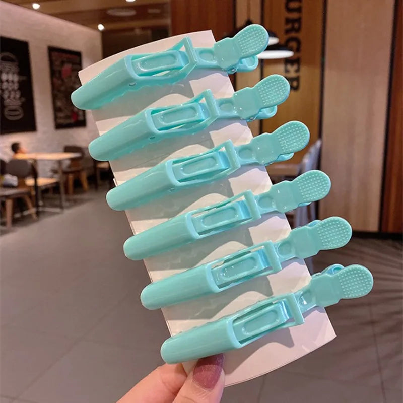 alligator hair clamps set