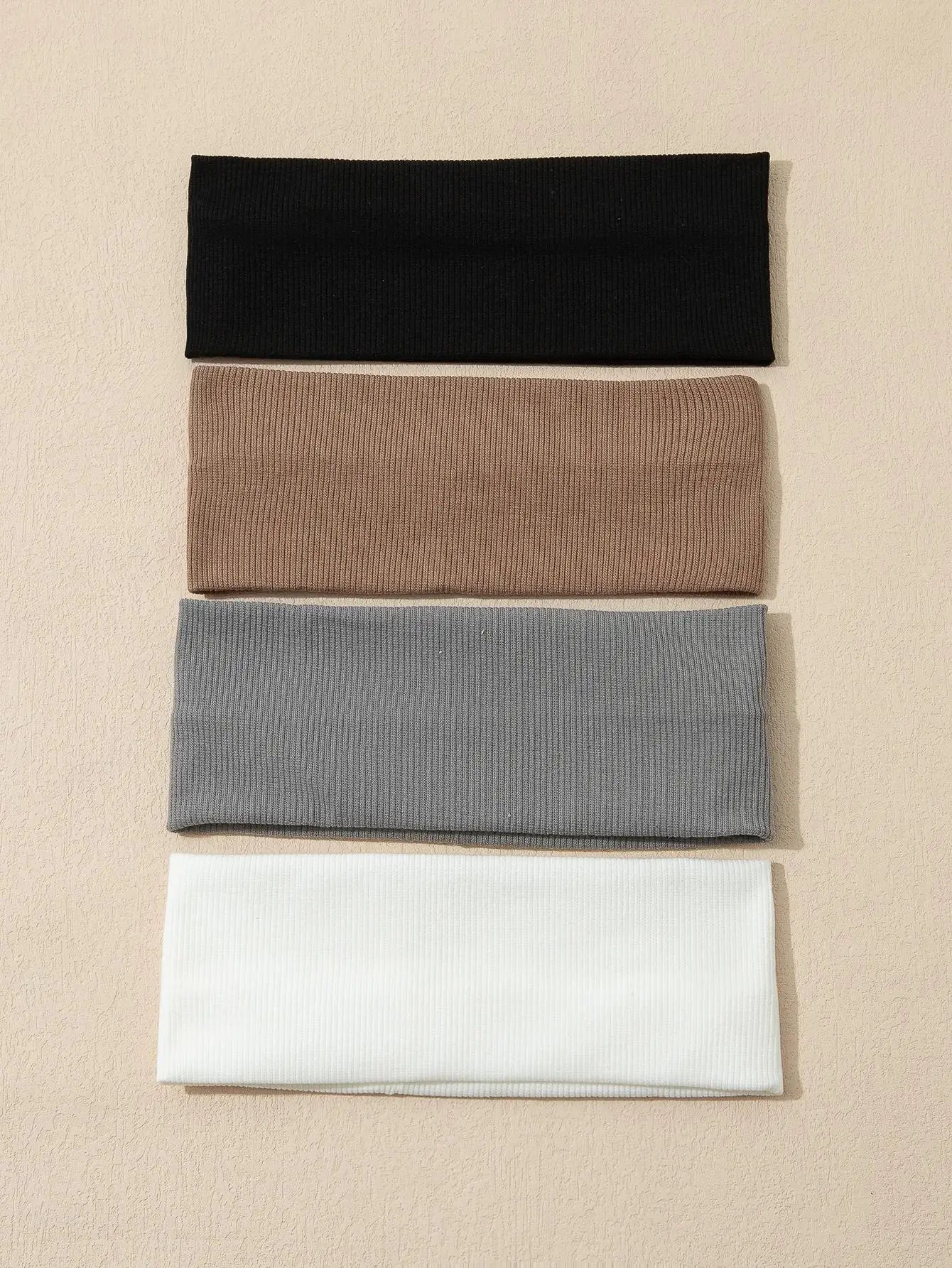 4 pack headband set