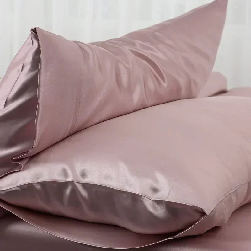 mulberry silk-blend pillowcase