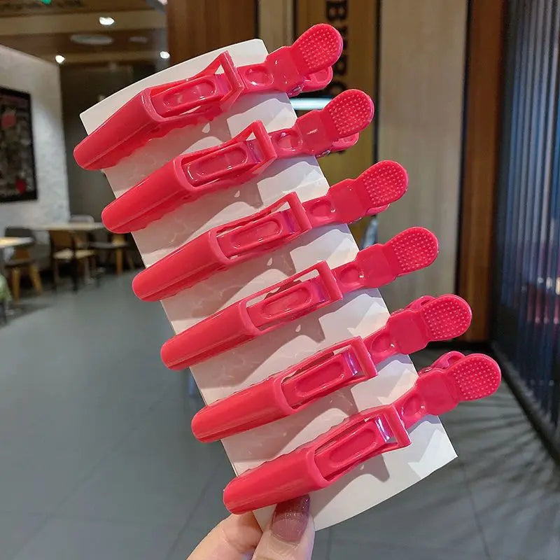 alligator hair clamps set