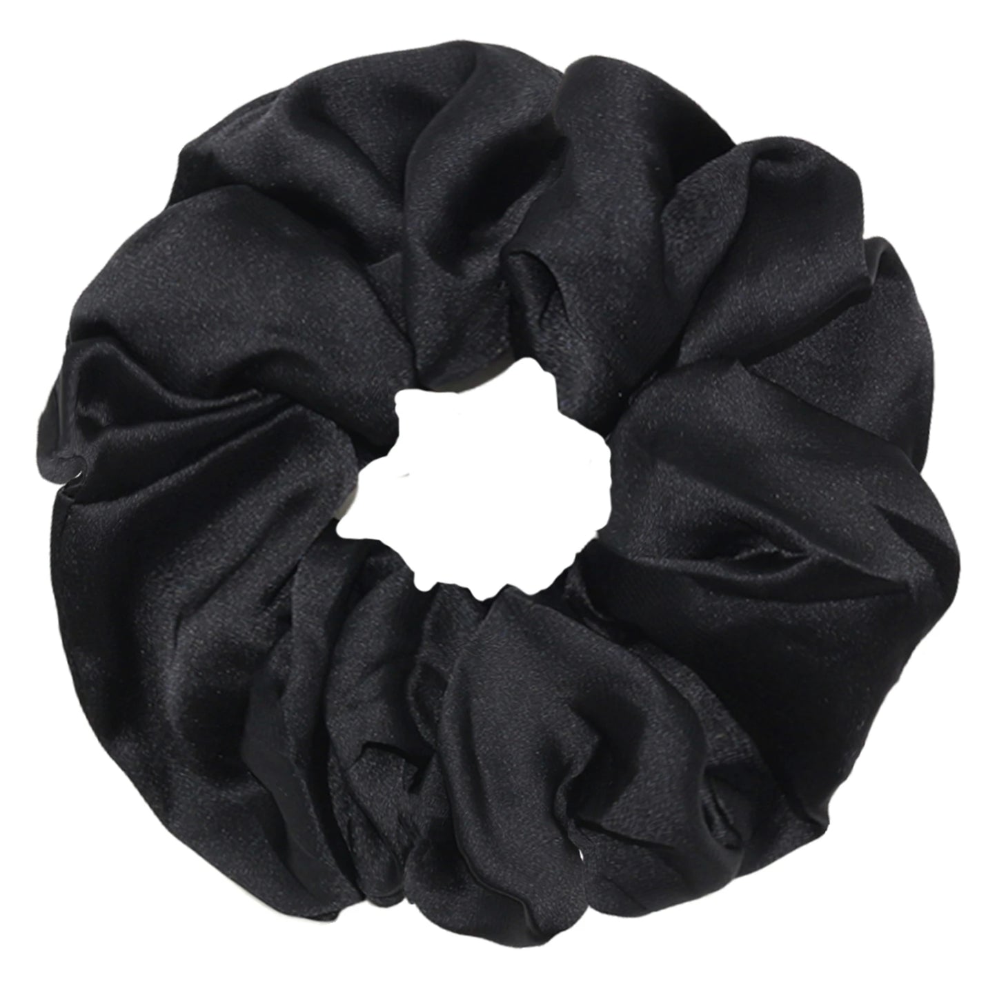 oversized satin scrunchie