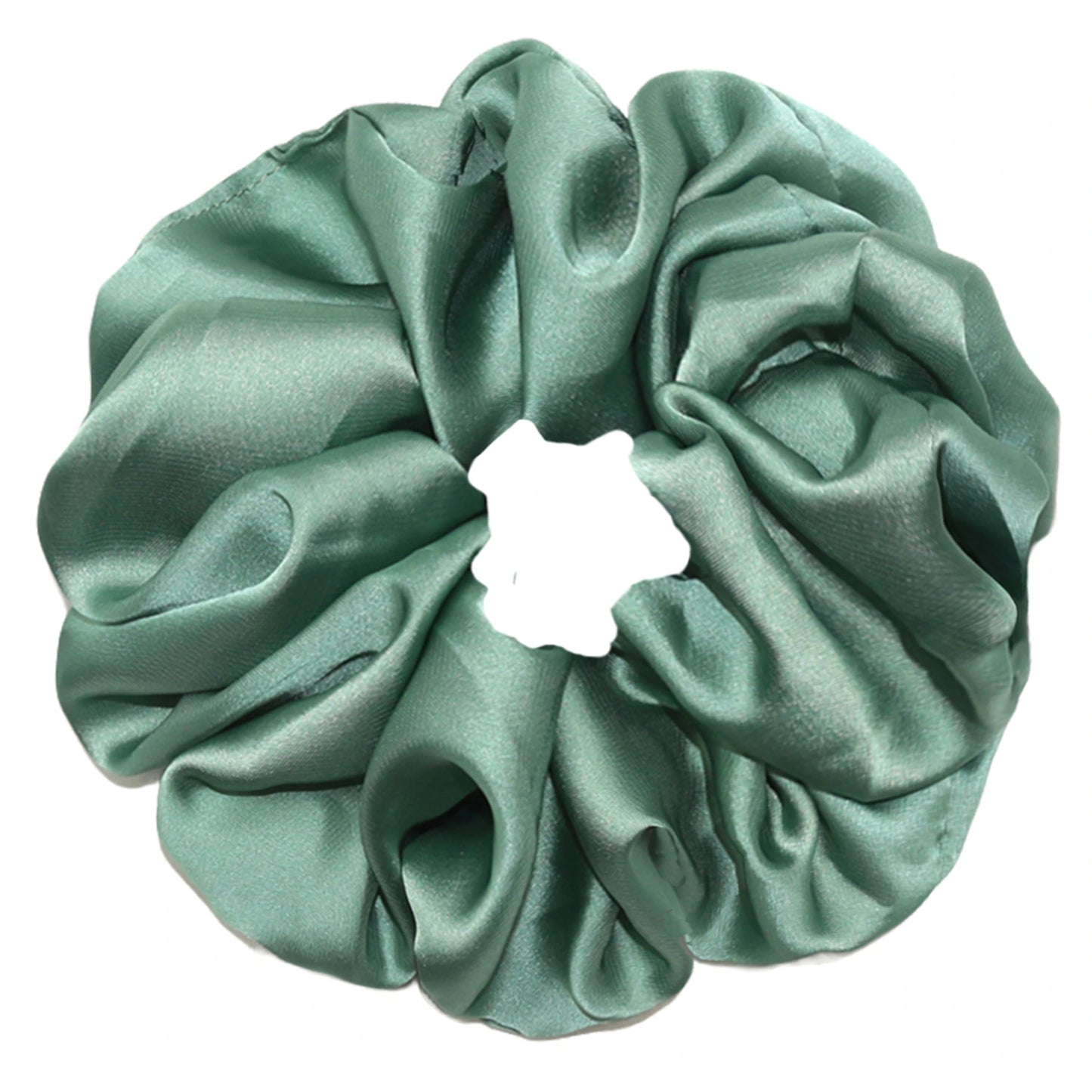 oversized satin scrunchie