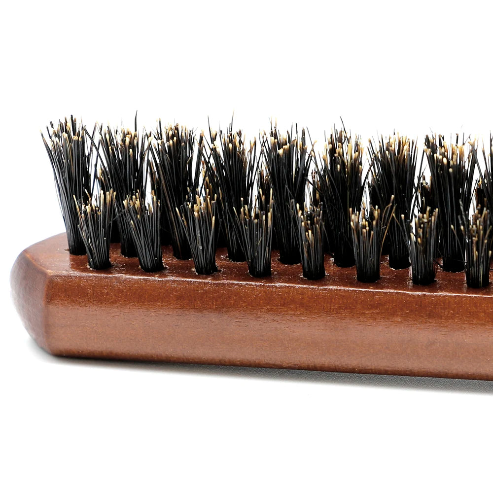 natural boar bristle hair brush
