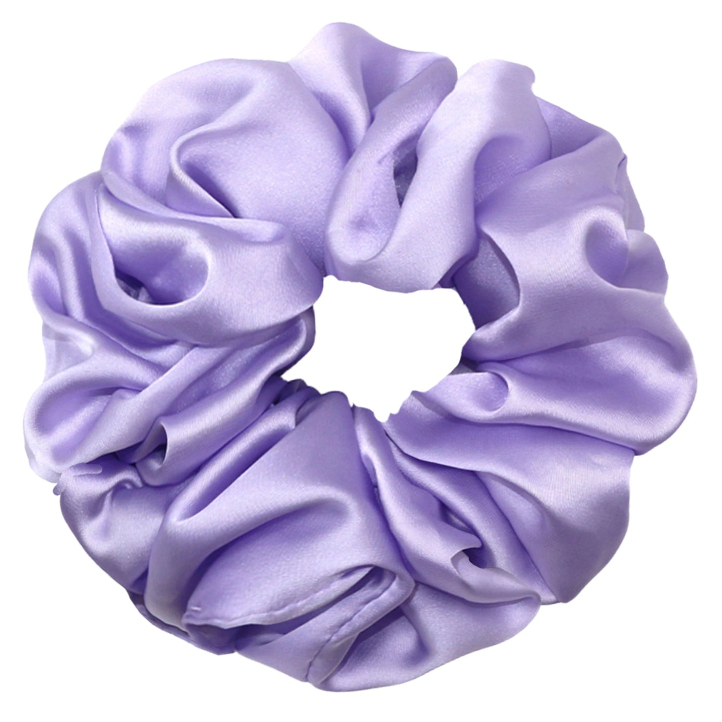 oversized satin scrunchie