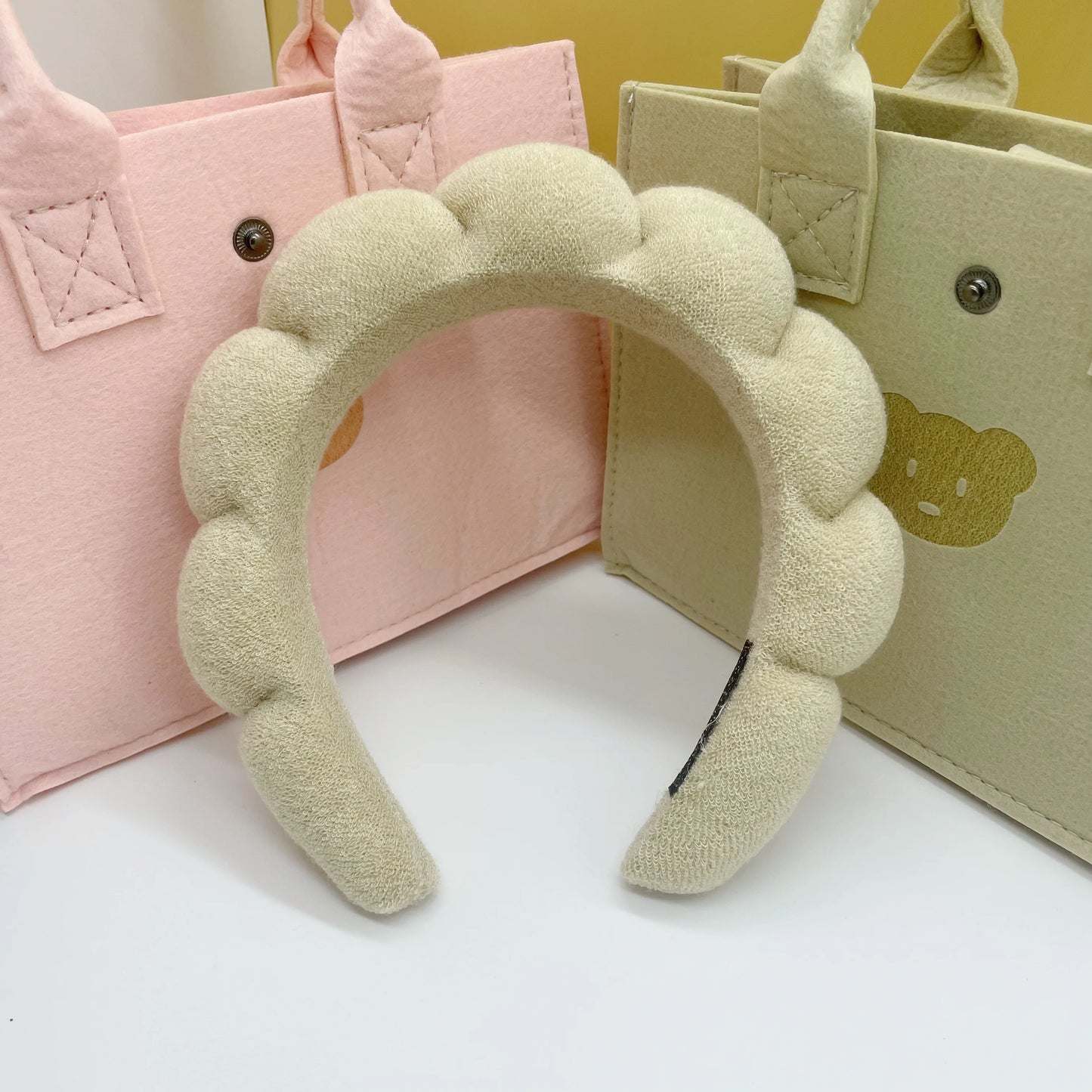 puffy bubble headband