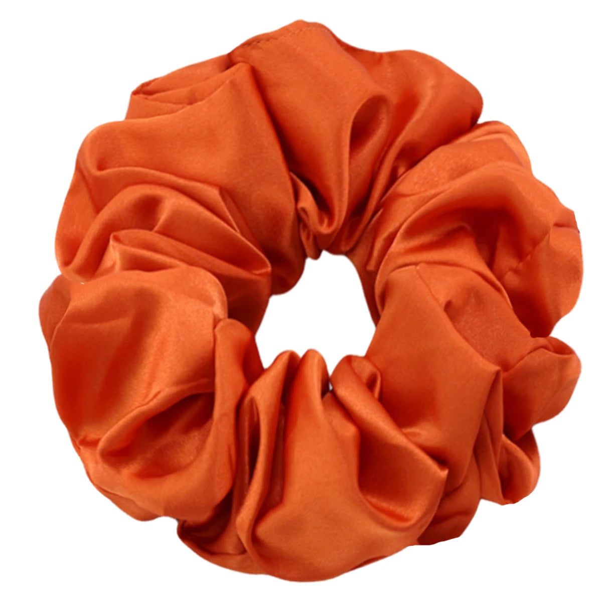 oversized satin scrunchie