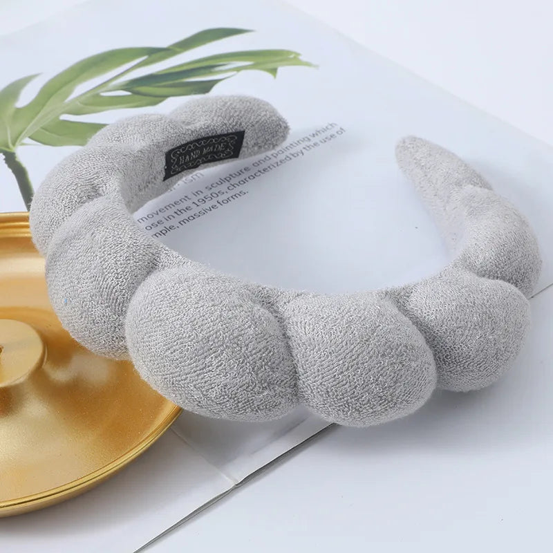 puffy bubble headband