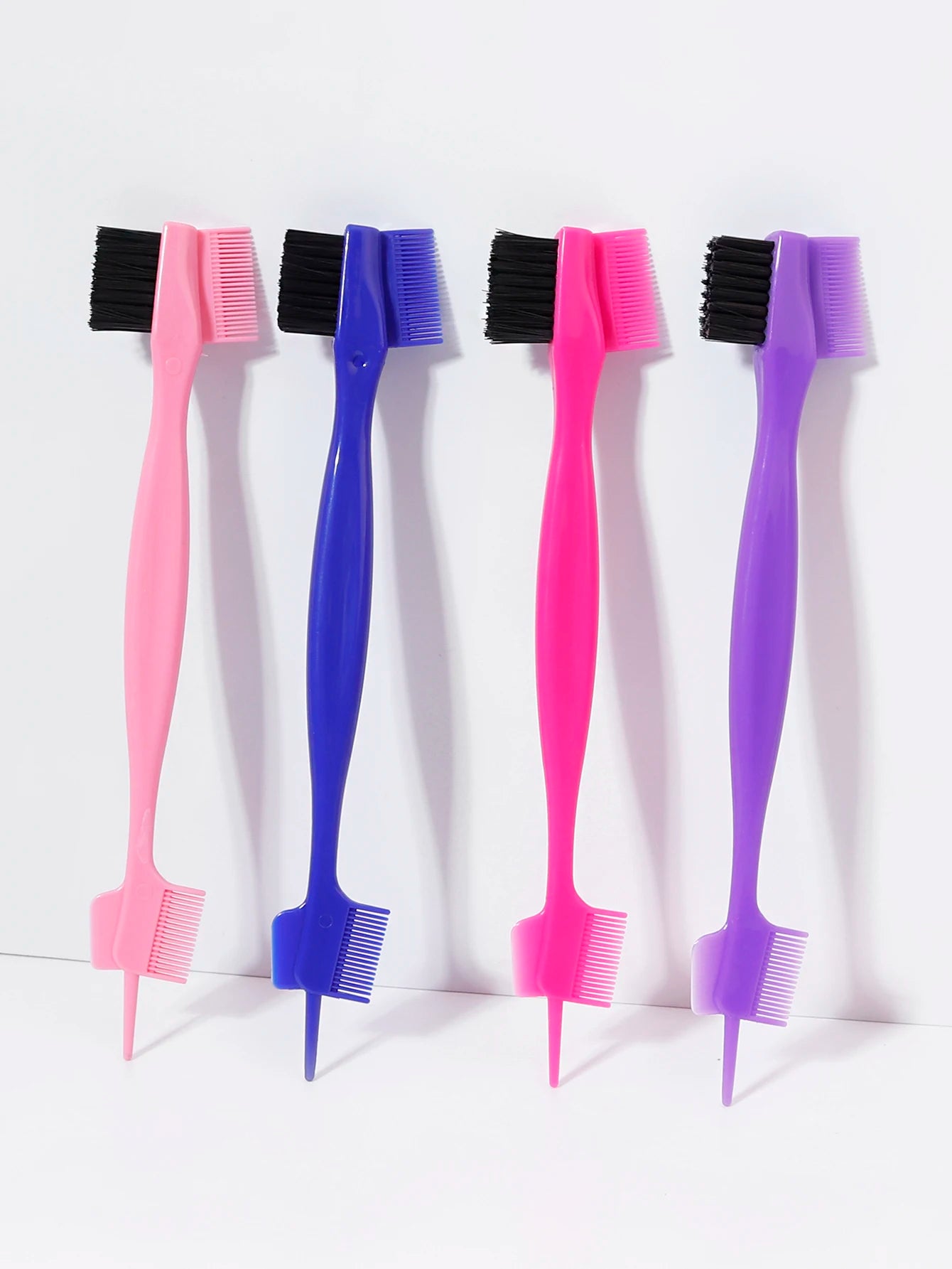 3-in-1 edge brush and comb