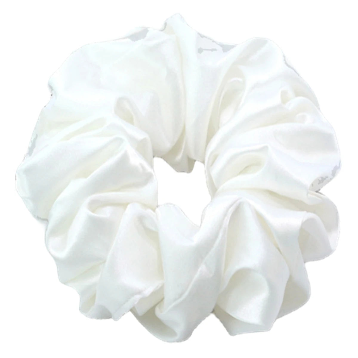 oversized satin scrunchie